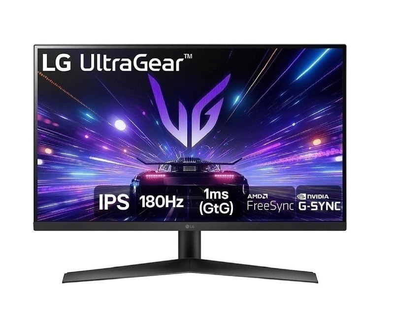 Monitor Gamer LG UltraGear 27” 27GS60F-B IPS Full HD 180Hz 1ms (GtG) NVIDIA® G-SYNC® AMD FreeSync™ HDR10 sRGB 99% HDMI DisplayPort