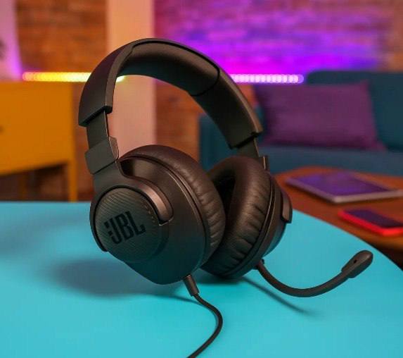 Headset Gamer QuantumSOUND JBLQTUM100M2 Black