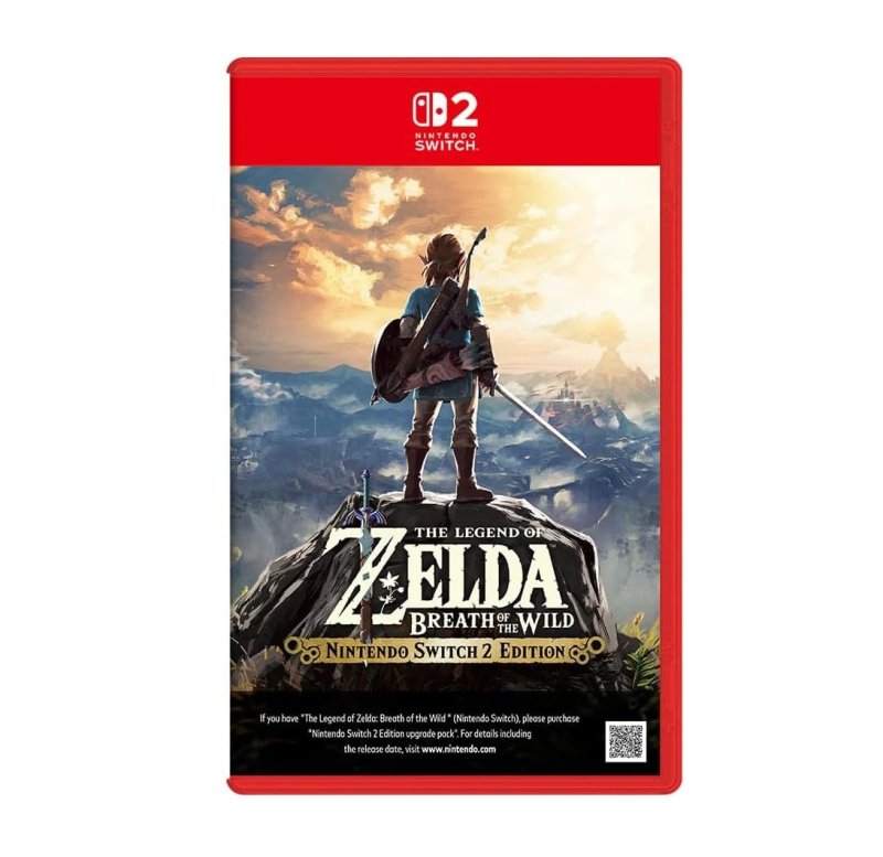 Jogo The Legend of Zelda: Breath of the Wild, Mídia Física, Switch