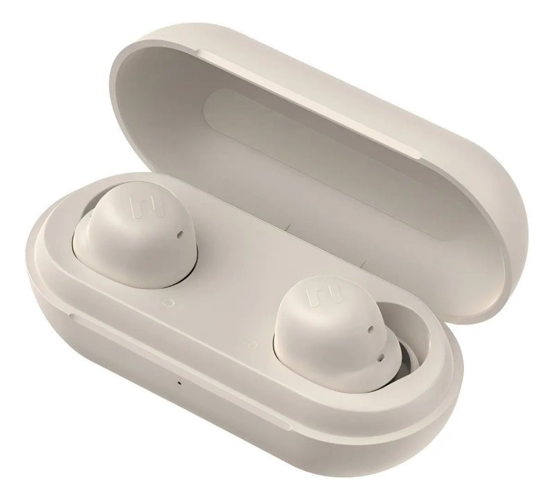 Fones De Ouvido Sem Fio Havit Tw969 Lite TWS Bluetooth 5.4 Com Microfone In Ear Gamer Cor Bege