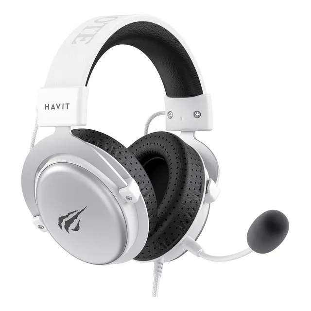 Fone De Ouvido Gamer Headset Havit H2015d PC Consoles Branco