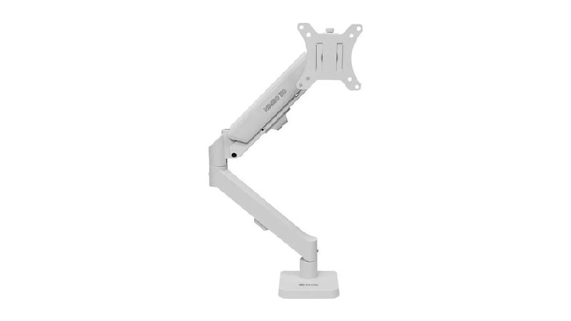 Suporte Articulado Para Monitor 13 a 32 Pistão a Gás Ajustável Zinnia Nimbo 110 Branco