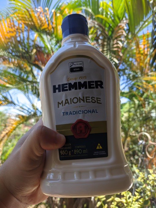 Hemmer Maionese 930g + Frete Grátis