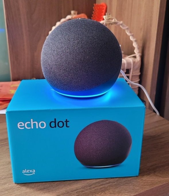 Echo Dot (Geração mais recente) + Frete Grátis