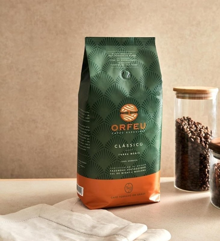 Orfeu, Café em Grãos Clássico, 1kg