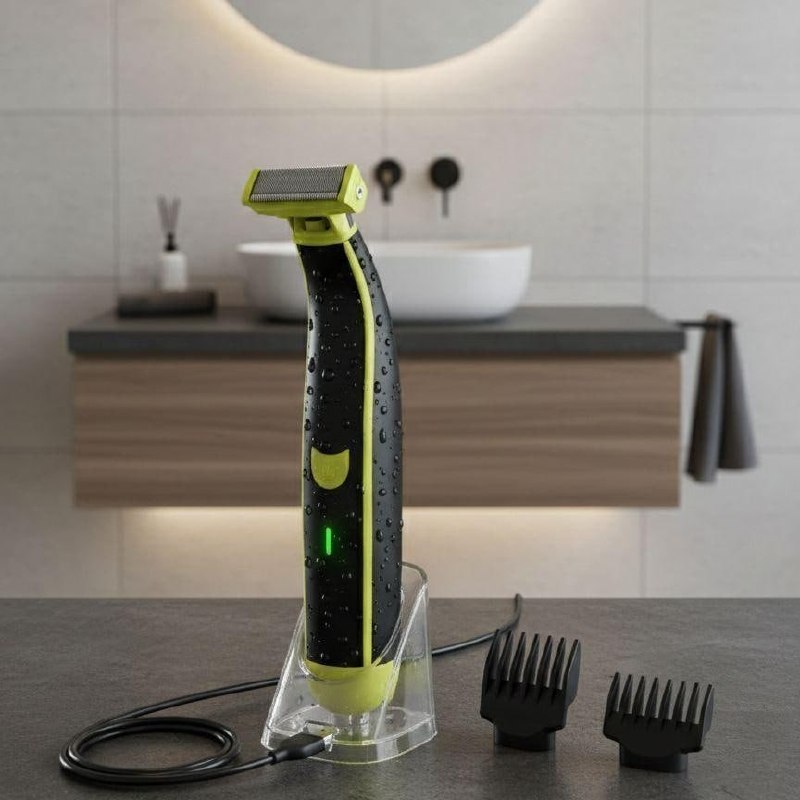 Aparador De Pelos Elétrico Lecom Prova D'água Bivolt