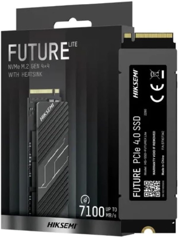 Ssd 2048GB M.2 2280 de 2 TB Funciona com PlayStation 5 Notebook PC Servidor Ssd Interno Gamer High-end Hiksemi Futurex Lite