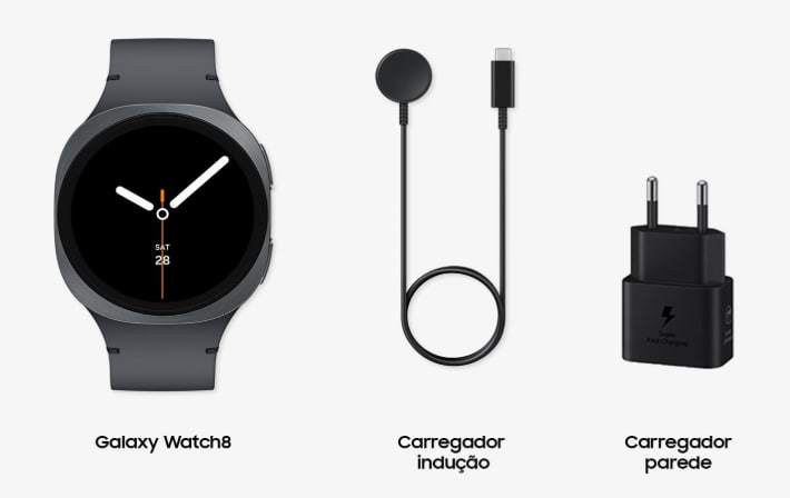 Smartwatch Samsung Galaxy Watch8 44mm, Grafite