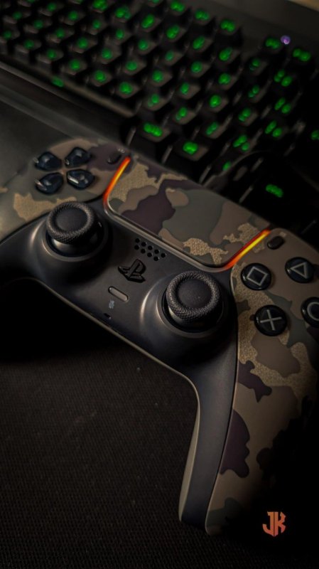 Controle sem fio DualSense – Gray Camouflage com Frete Grátis