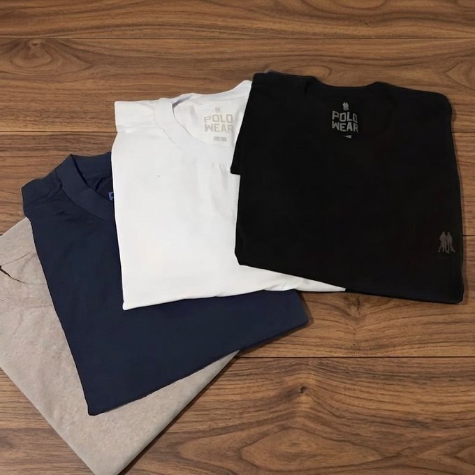 Kit com 4 Camisetas Polo Wear