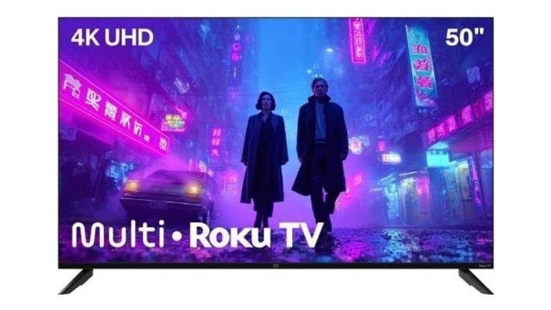 Smart TV 50" Roku Multi 4K
