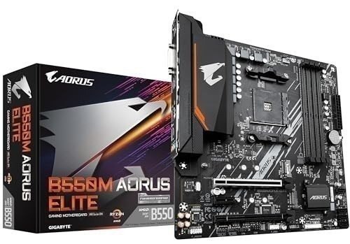 Placa Mãe Gigabyte B550M AORUS ELITE AM4