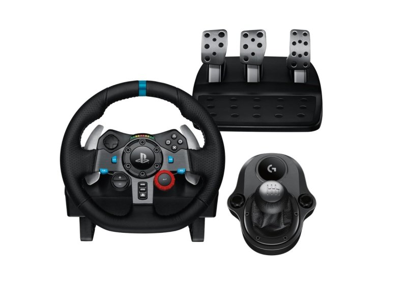 Combo Volante, Pedais e Cambio Logitech G29 SE Driving Force para PS5, PS4, PS3 e PC