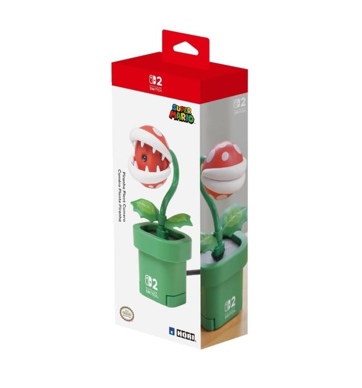 Câmera Para Nintendo Switch 2 Piranha Plant
