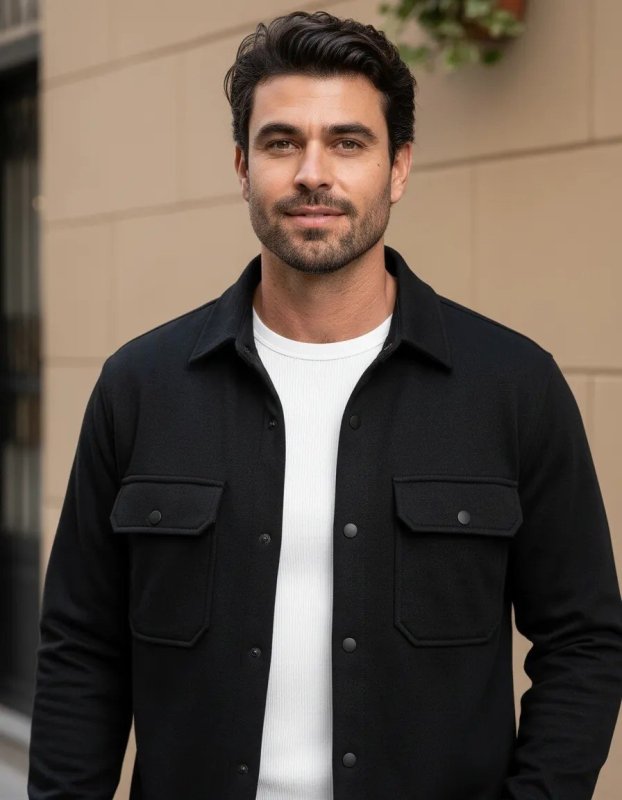 Jaqueta Sarja Bomber Masculina De Inverno