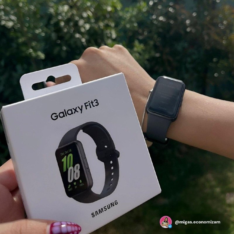 Samsung Smartwatch Galaxy Fit3 Grafite
