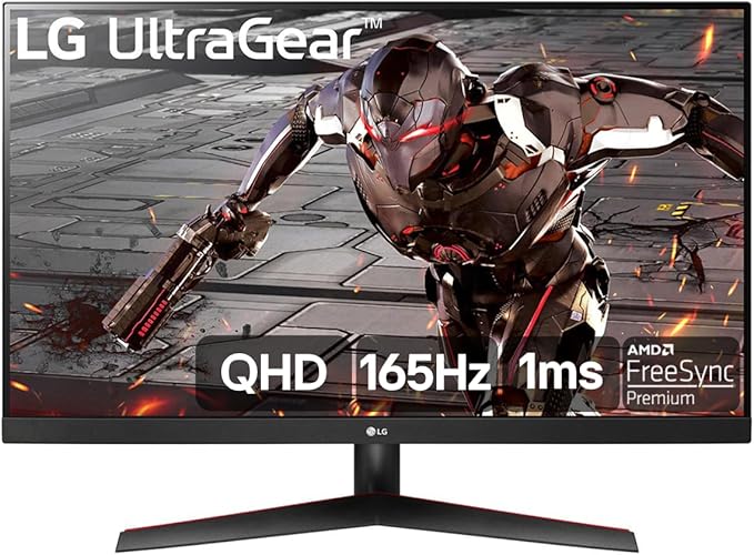 Monitor LG Ultragear 32GN600-32" QHD 165HZ, 1MS (Mbr), HDR10, Free Sync