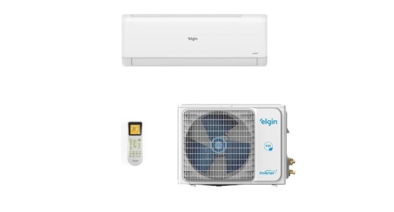 Ar Condicionado Inverter Elgin High Wall Eco Iii Wifi 12.000 Btus Quente/frio