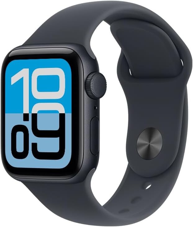 Apple Watch SE 3 GPS - 40mm Alumínio - Bracelete Desportiva Meia-Noite