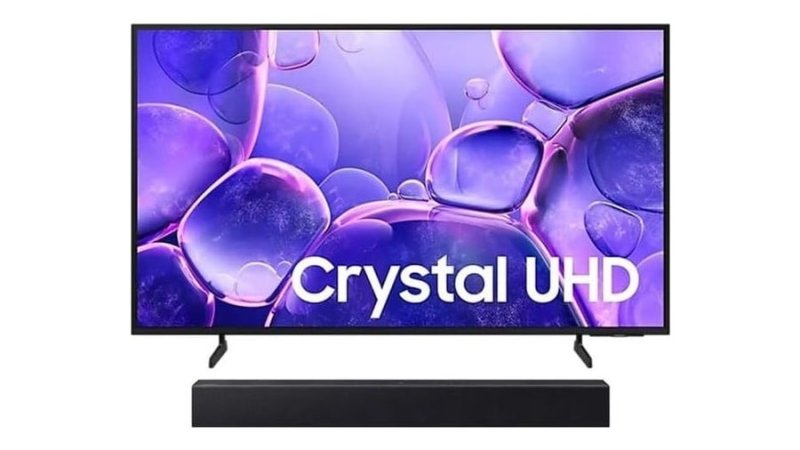 Samsung Smart Tv 50" Crystal UHD 4K U8600F 2025 + Soundbar Hw-B400F/Zd