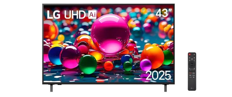 Smart TV 43' LG 43AU801C0SA 4K