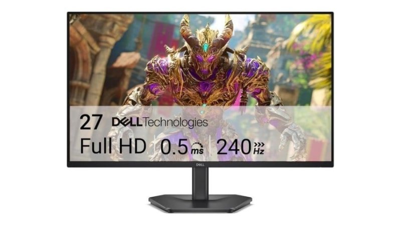 Monitor Dell Gaming 27" Full HD 240Hz IPS 0.5ms
