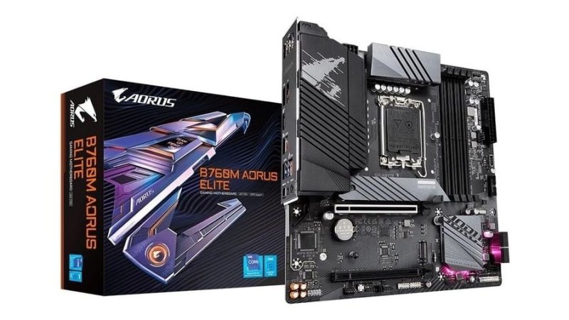 Placa Mãe Gigabyte B760M Aorus Elite Micro ATX