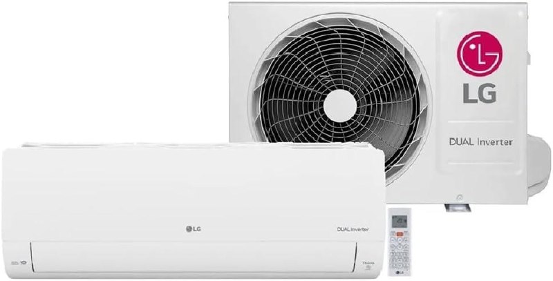 Ar Condicionado LG Dual Inverter Voice +IA 12.000 BTUs