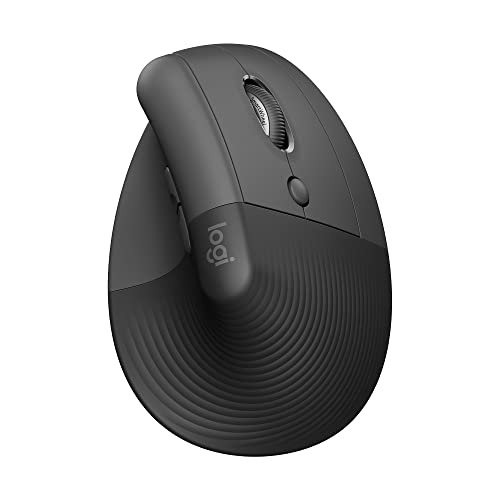 Mouse Sem Fio Logitech Lift Vertical com Design Ergonômico