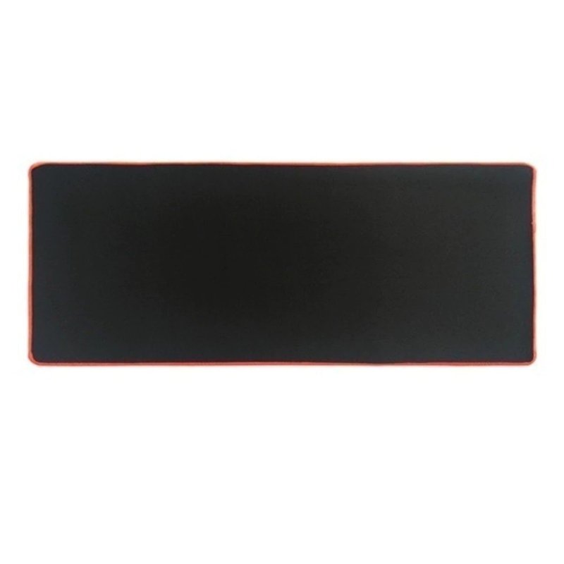 MousePad Gamer Speed 70X30 Borda Vermelha Costurada