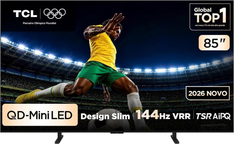 TCL PREMIUM 4K QD-Mini LED TV 85" A400M Google TV