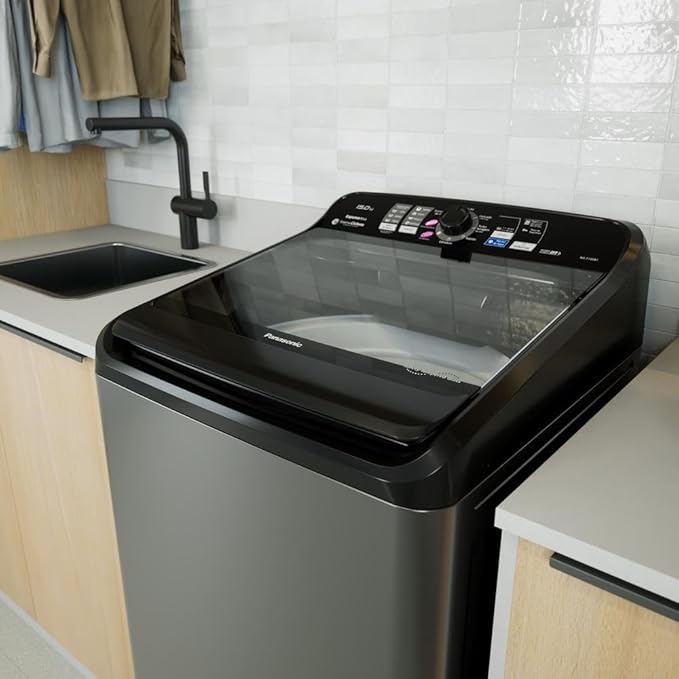 Panasonic NA-F150B1T - 15kg Titânio - Lavagem Eficiente