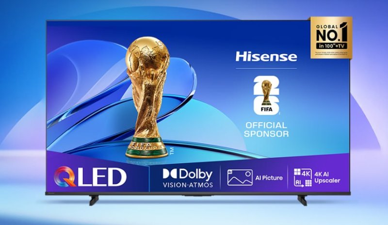 Hisense Smart TV 4K 50" 50Q6QVV QLED HDR10+