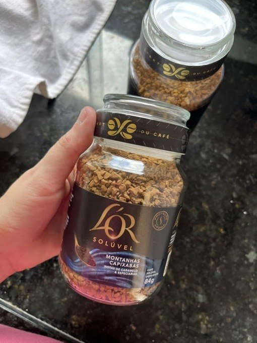 L'or Café Solúvel Montanhas Capixabas Pote de Vidro 84g