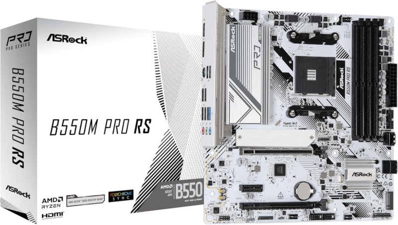 Placa Mãe Asrock B550M PRO RS