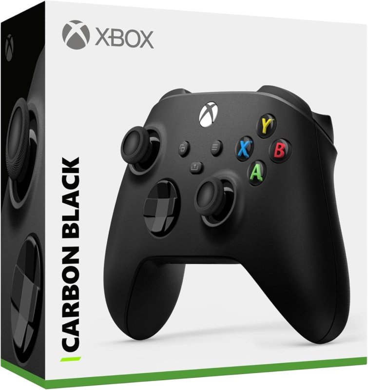 Controle Xbox sem fio Carbon Black