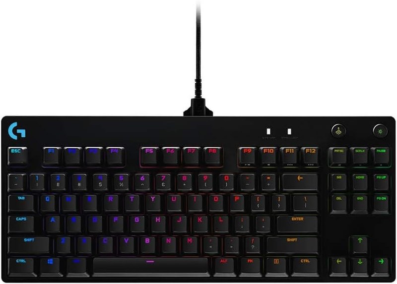 Teclado Mecânico Gamer Logitech G PRO RGB LIGHTSYNC