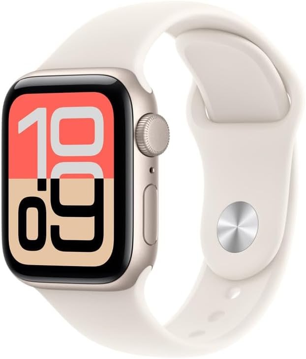 Apple Watch SE 3 GPS - 40mm Alumínio - Luz das Estrelas