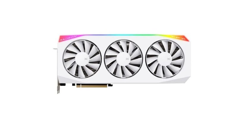 XFX Mercury AMD Radeon RX 9070XT OC Gaming White Edition com RGB 16GB GDDR6