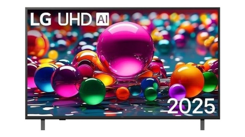 Smart Tv LG UHD 50 polegadas UA75, Processador α7 AI Ger 8, HDR10 Pro, webOS 25