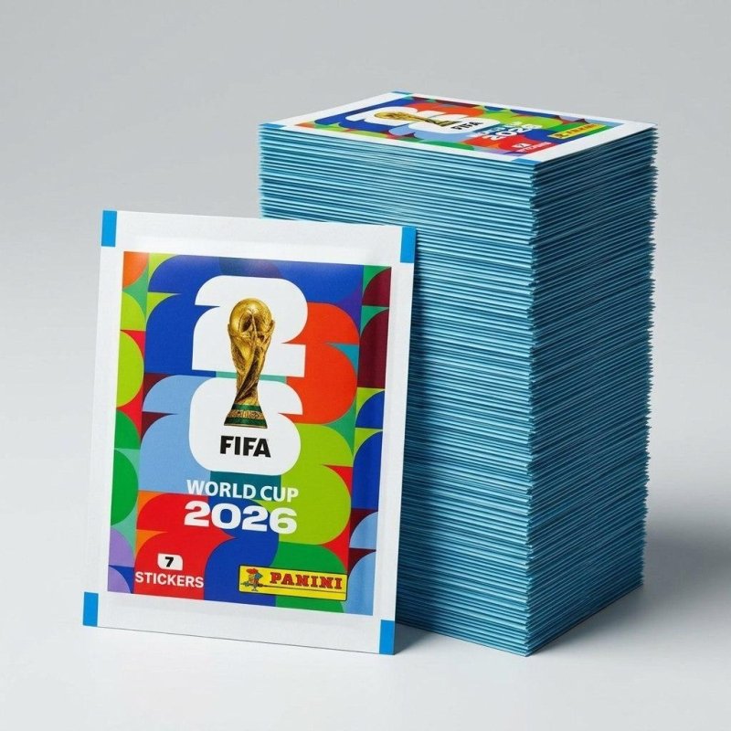 Pack com 70 Figurinhas FIFA World Cup 2026 Panini