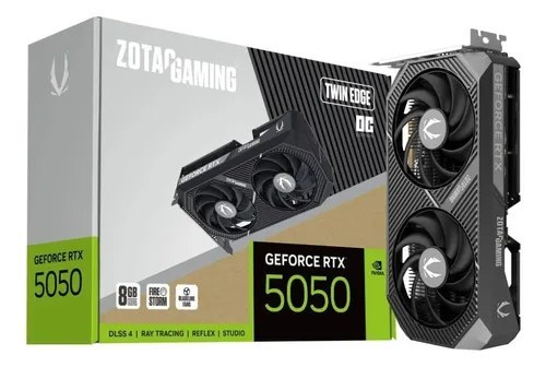 Placa De Video Zotac Rtx 5050 Twin Edge Oc 8gb Gddr6 128bits