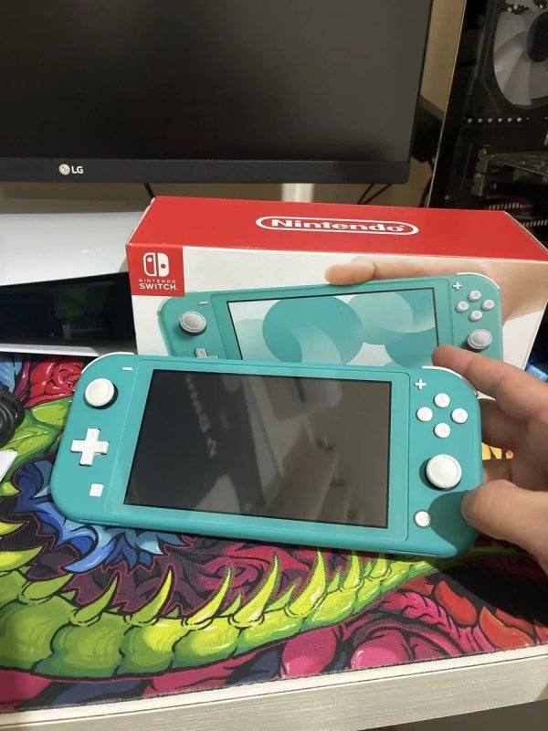 Console Nintendo Switch Lite (Turquesa) + Frete Grátis