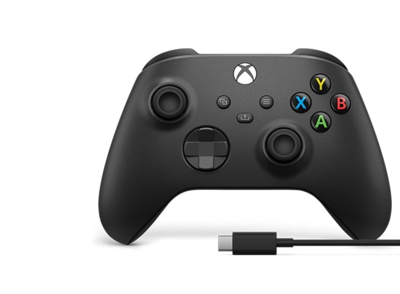 Controle Sem Fio para Xbox com cabo USB-C - (Carbon Black)
