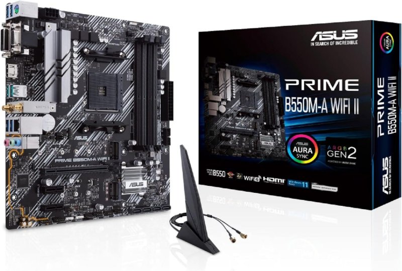 PLACA MAE ASUS PRIME B550M-A WIFI II AM4