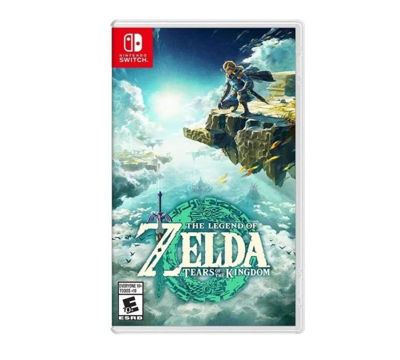 Jogo The Legend of Zelda: Tears of the Kingdom, Mídia Física, Switch