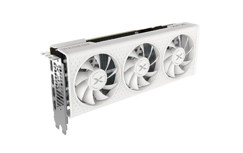 Placa de Vídeo XFX Speedster QICK308 Radeon RX 7600 White AMD Edition