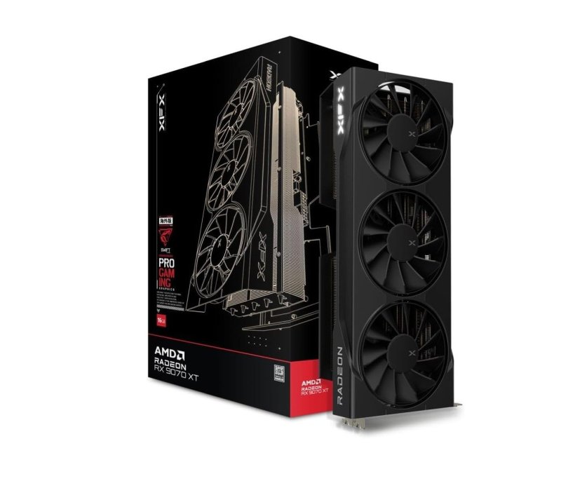 XFX Swift AMD Radeon RX 9070XT Triple Fan Gaming Edition 16GB GDDR6