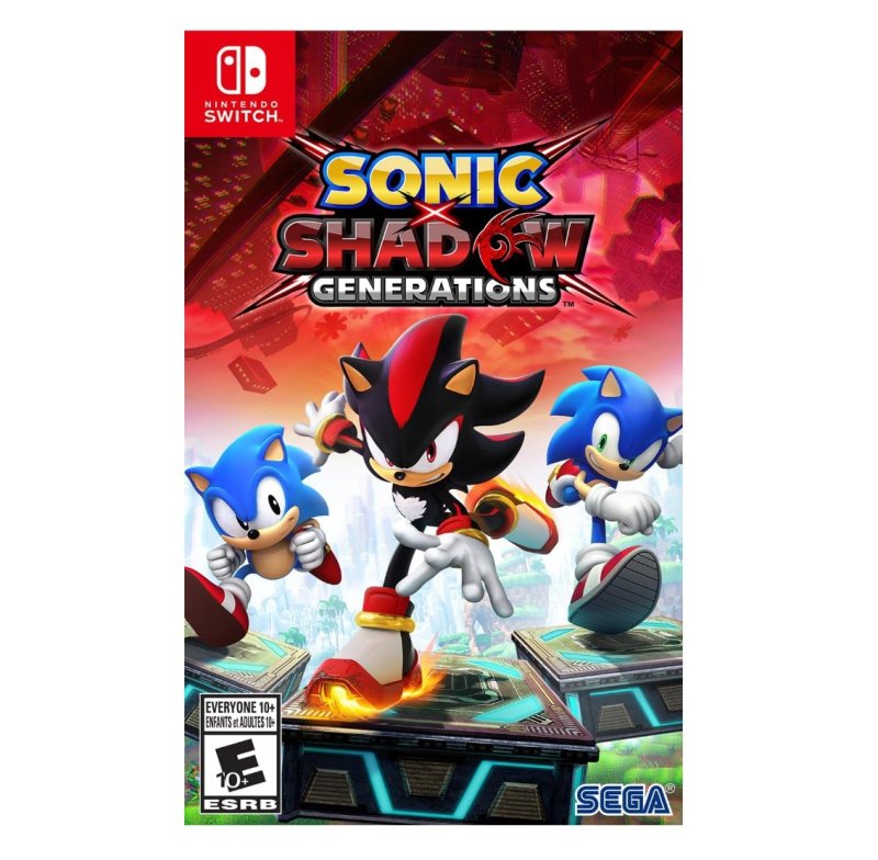 Jogo Sonic X Shadow Generations, Mídia Física, Switch