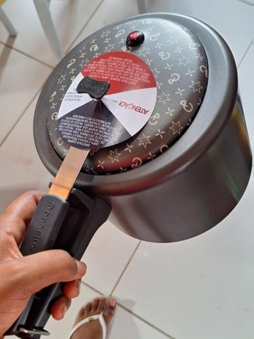Panela de Pressão Panelux 4,5 Litros Antiaderente + Frete Grátis